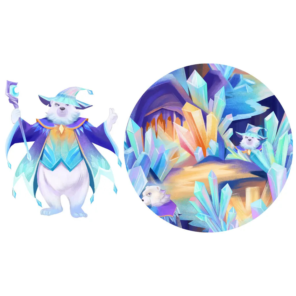 Polar Bear the Sorcerer Pajama Set
