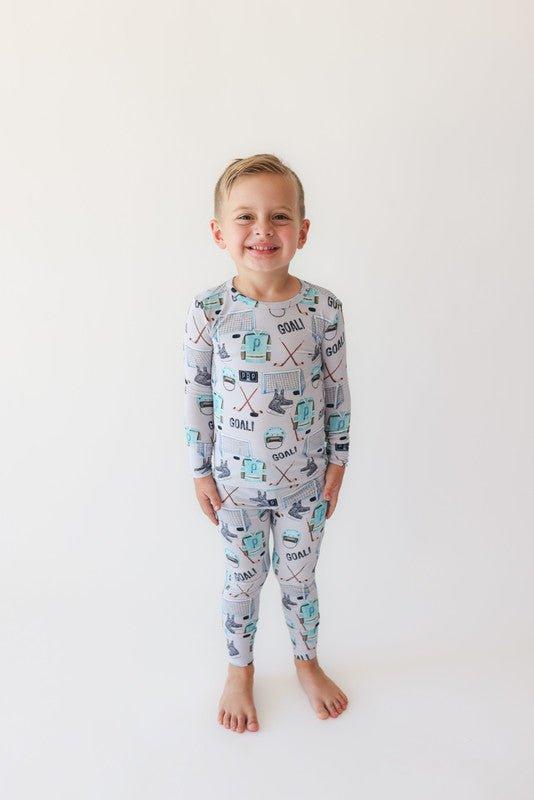 Long Sleeve Pajama Set - Mayford (Ice Hockey)