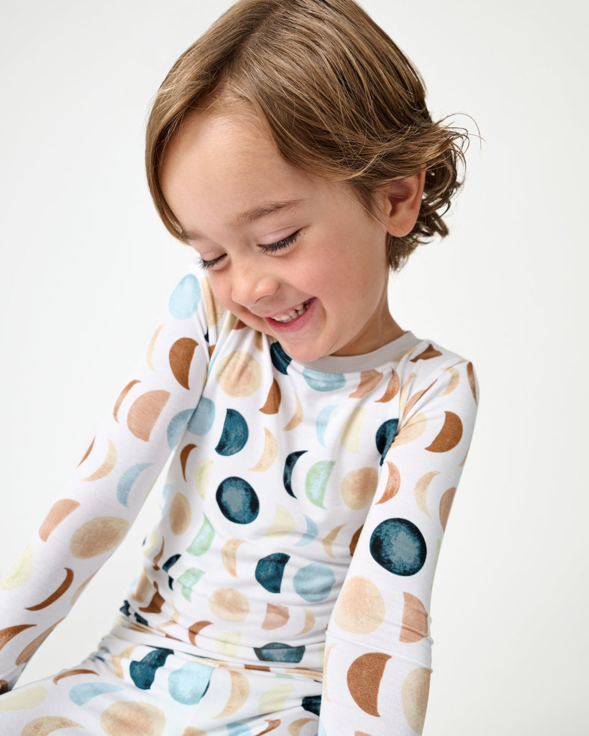 Luna Neutral Two-Piece Pajama Set