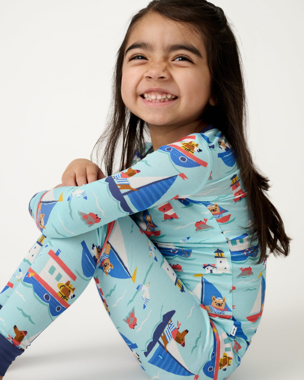 Nautical Paws Two-Piece Pajama Set