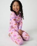 Team Spirit Pink Two-Piece Pajama Set