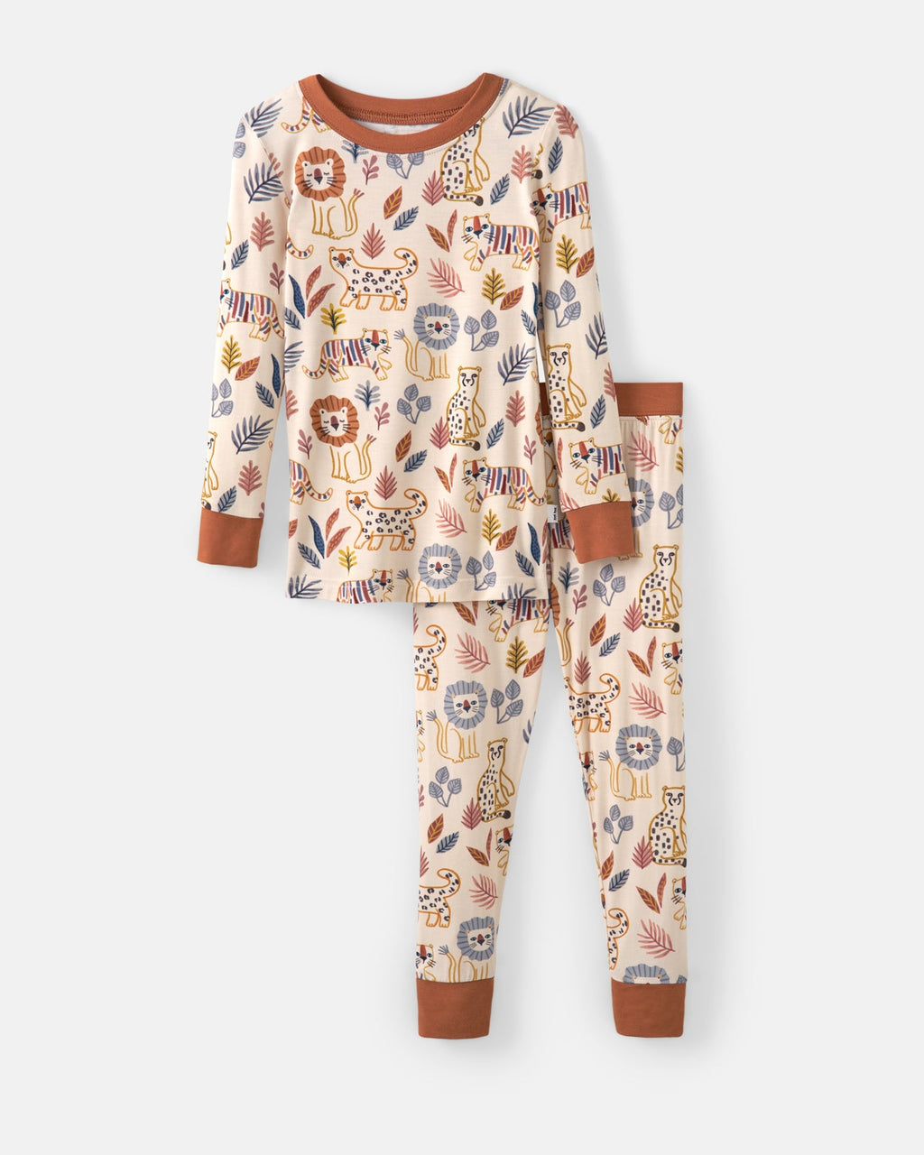 Savanna Friends Two-Piece Pajama Set