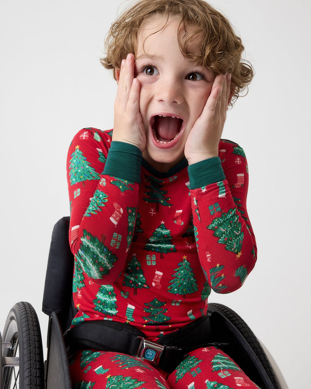 Joyful Traditions Red Two-Piece Pajama Set