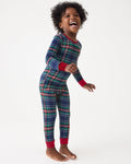 Northern Night Plaid Two-Piece Pajama Set