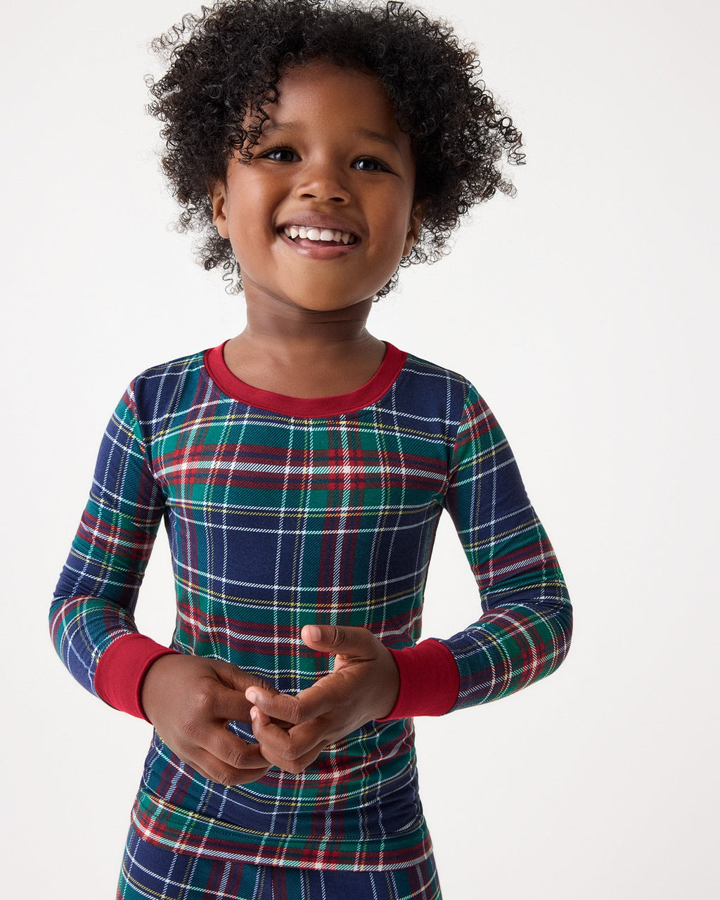 Northern Night Plaid Two-Piece Pajama Set