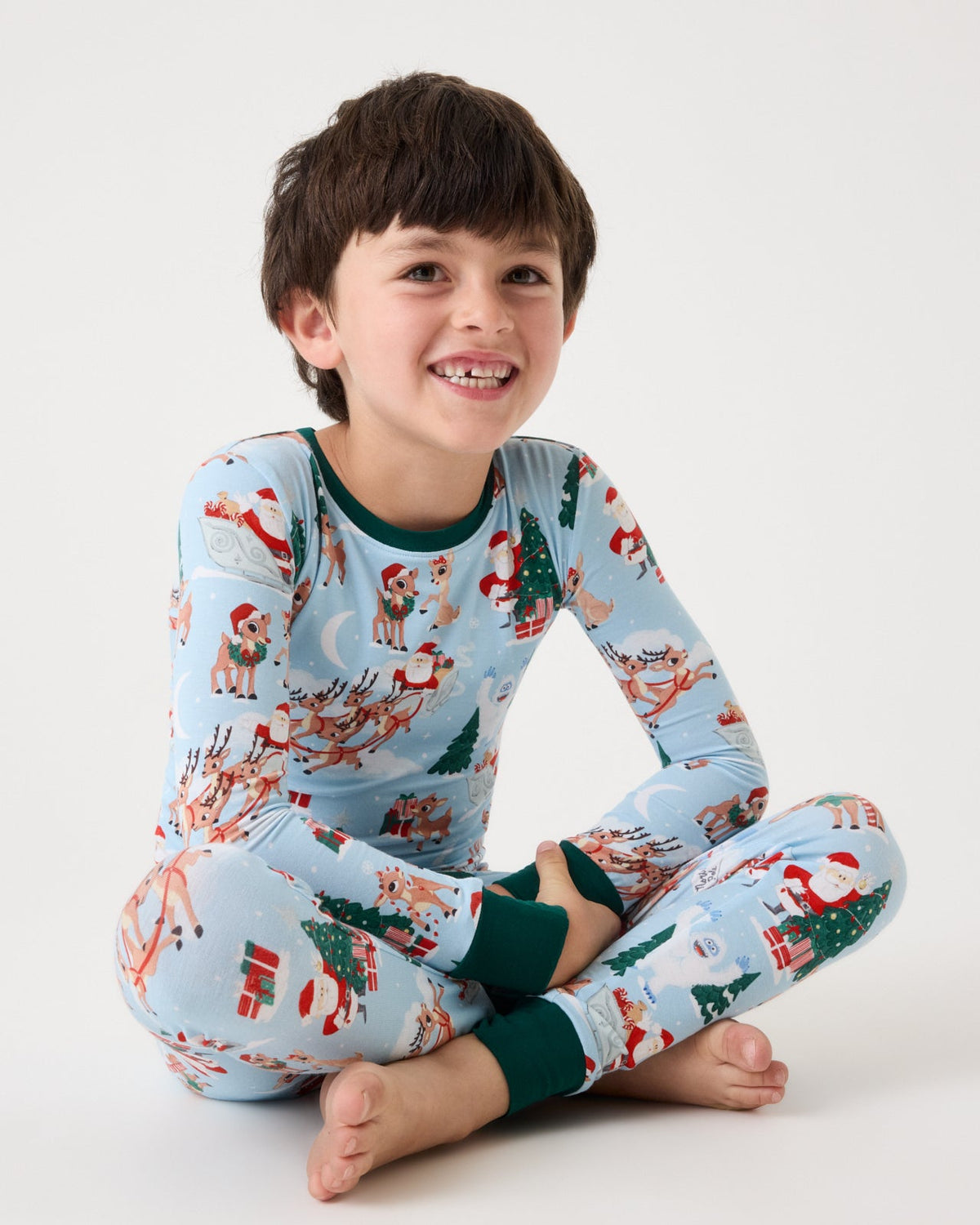 Rudolph's Snowy Adventure Two-Piece Pajama Set