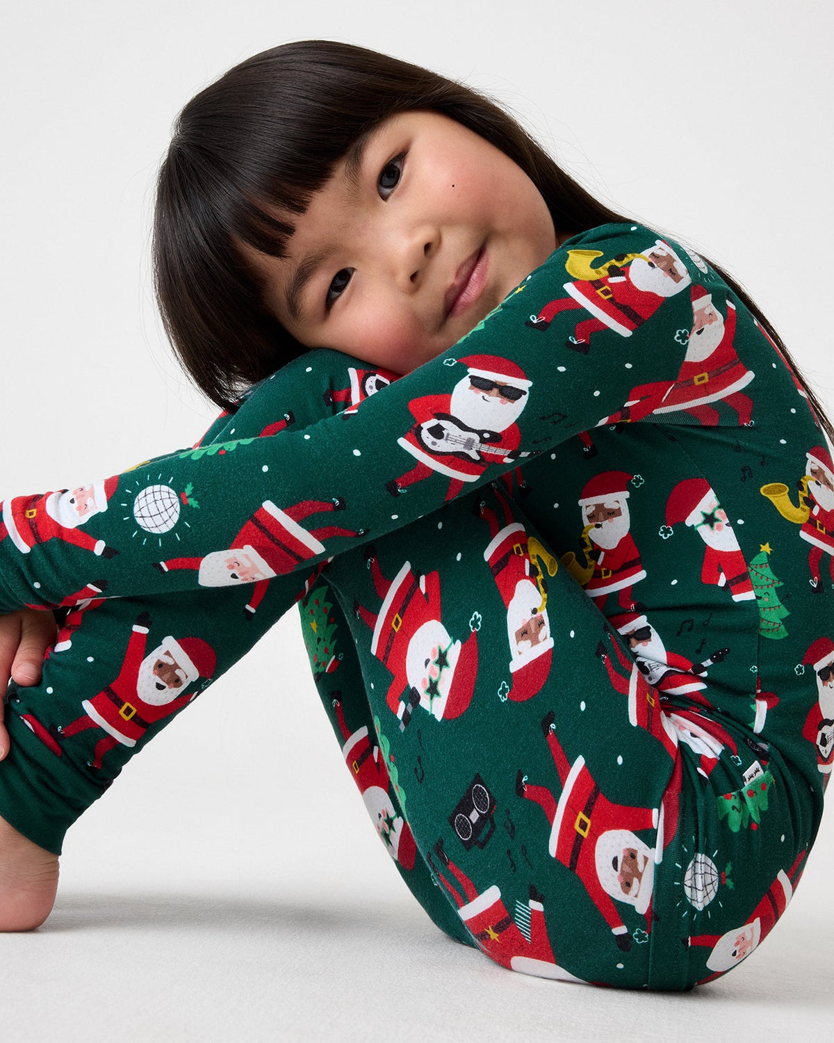 Santa's Grooves Two-Piece Pajama Set