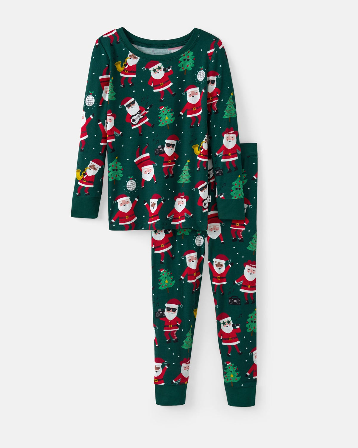 Santa's Grooves Two-Piece Pajama Set