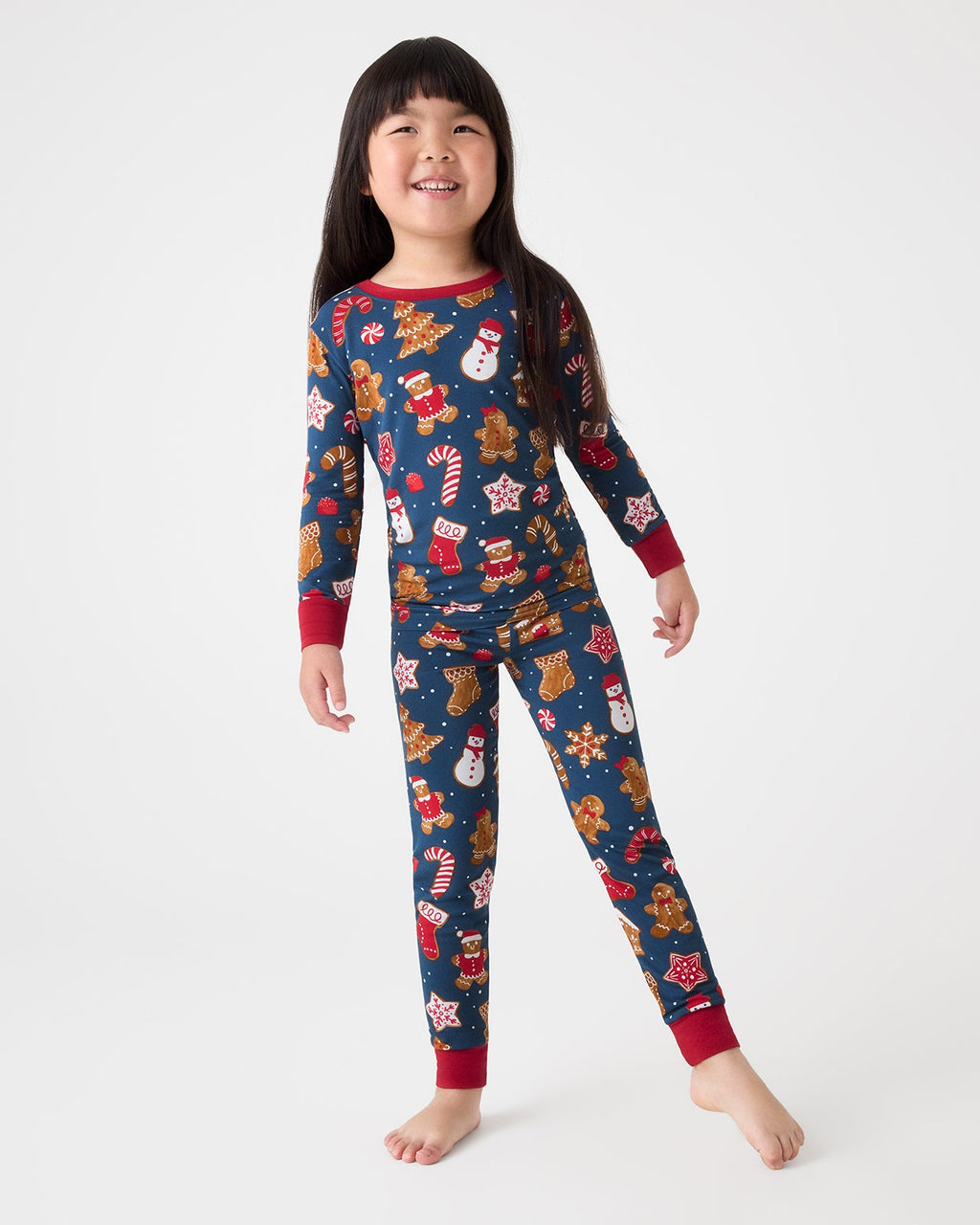 Gingerbread Flurry Two-Piece Pajama Set