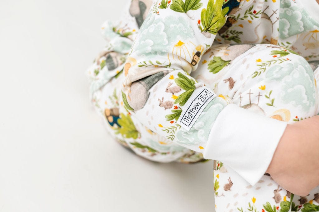 He Is Risen Cotton Long Sleeve Pajama Set