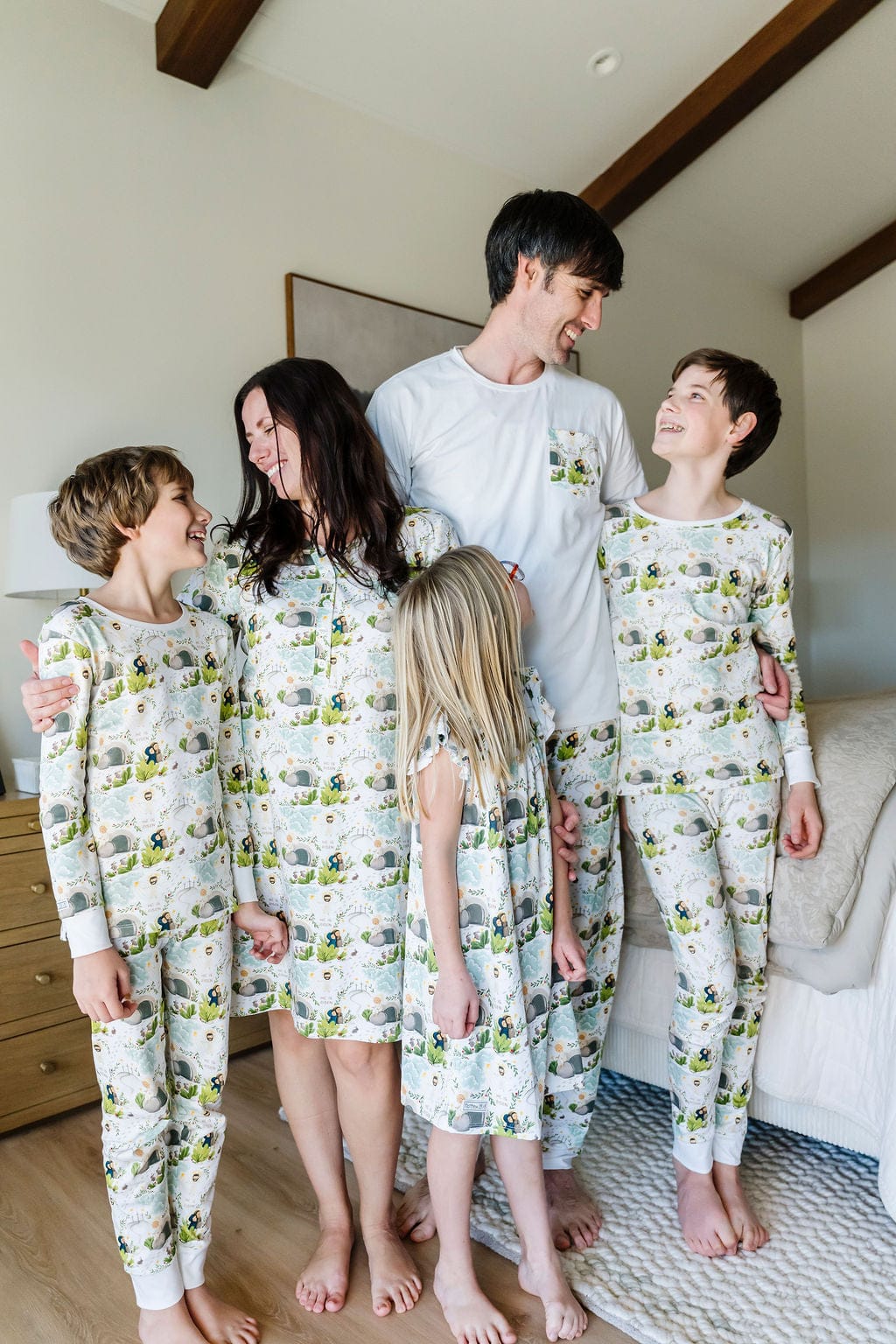 He Is Risen Cotton Long Sleeve Pajama Set