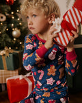 Gingerbread Flurry Two-Piece Pajama Set