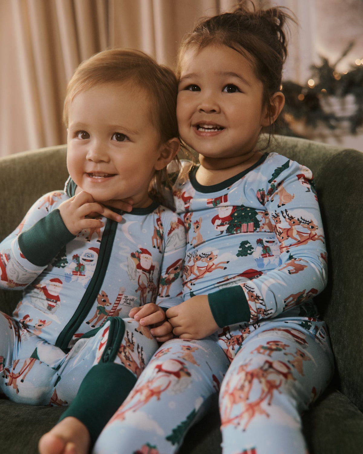 Rudolph's Snowy Adventure Two-Piece Pajama Set