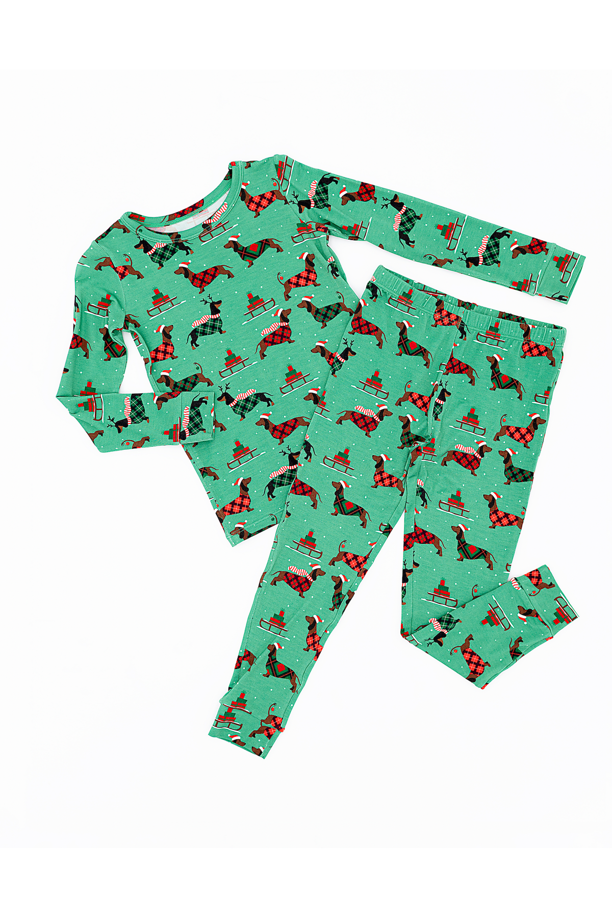 Pajama Set - Tartan Tails