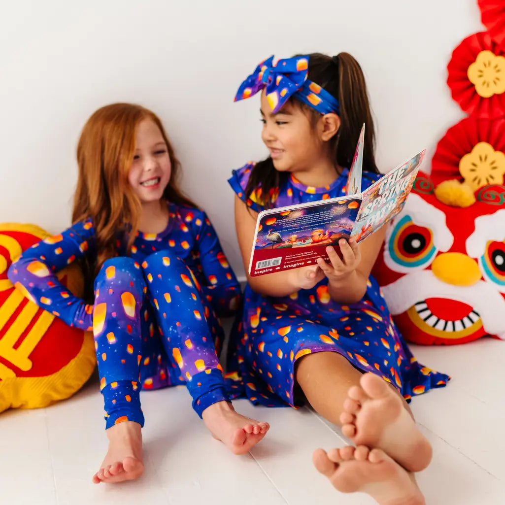Sky Lanterns Pajama Set