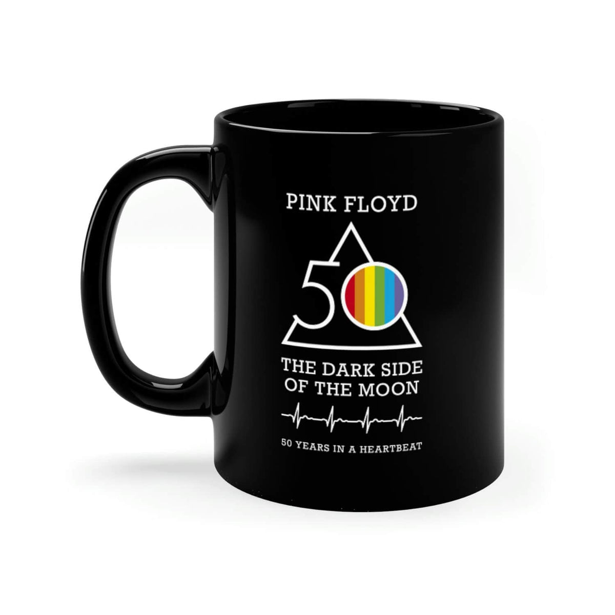 The Dark Side Of The Moon 50 Years in a Heartbeat Mug
