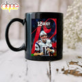 Tom Brady Number 12 New England Patriots Enshrined Forever Jersey Retirement Mug