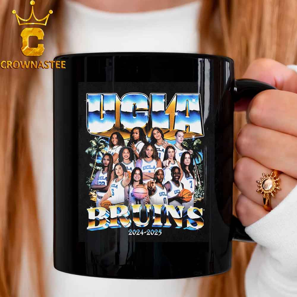 UCLA Bruins Women's Basketball Team 2024 2025 Cermaic Mug Cup
