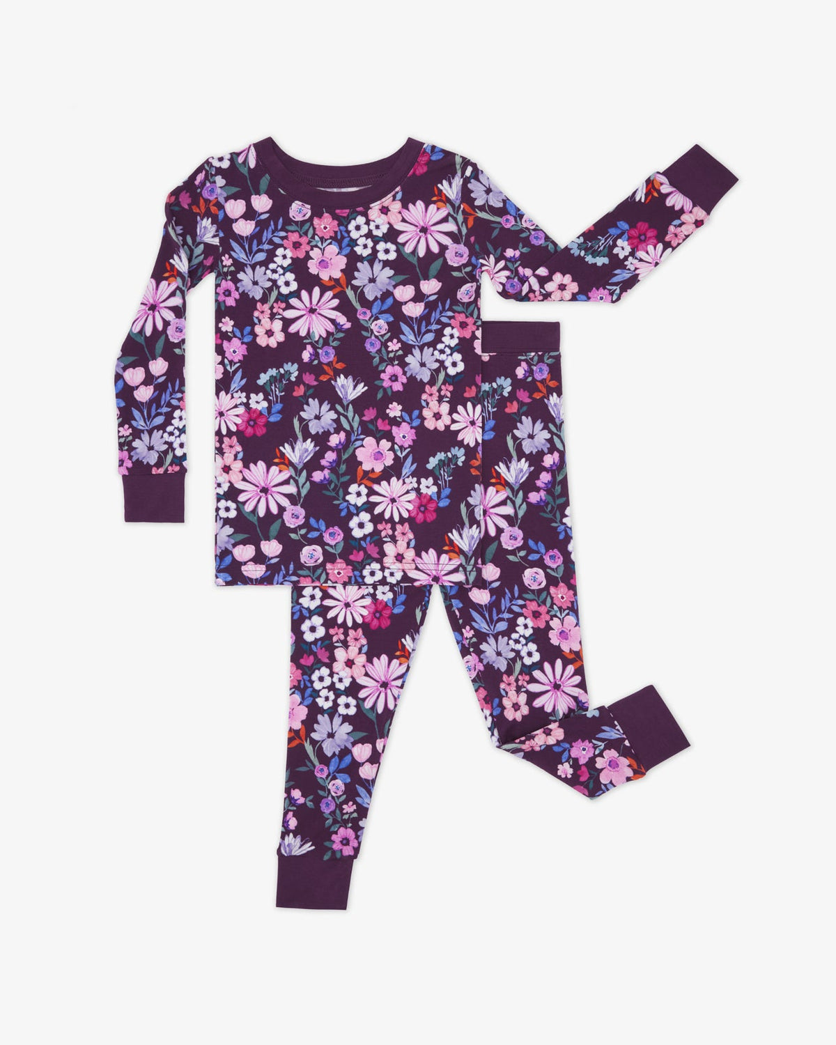 Violet Meadow Two-Piece Pajama Set