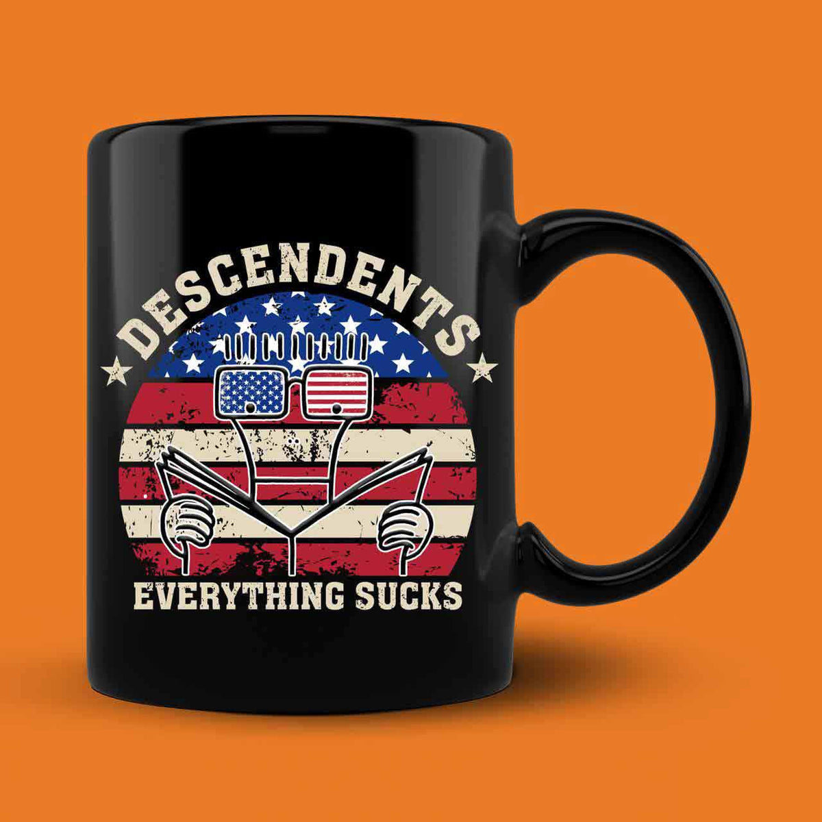 Vintage Jason Van Tatenhove Descendents Everything Sucks Mug