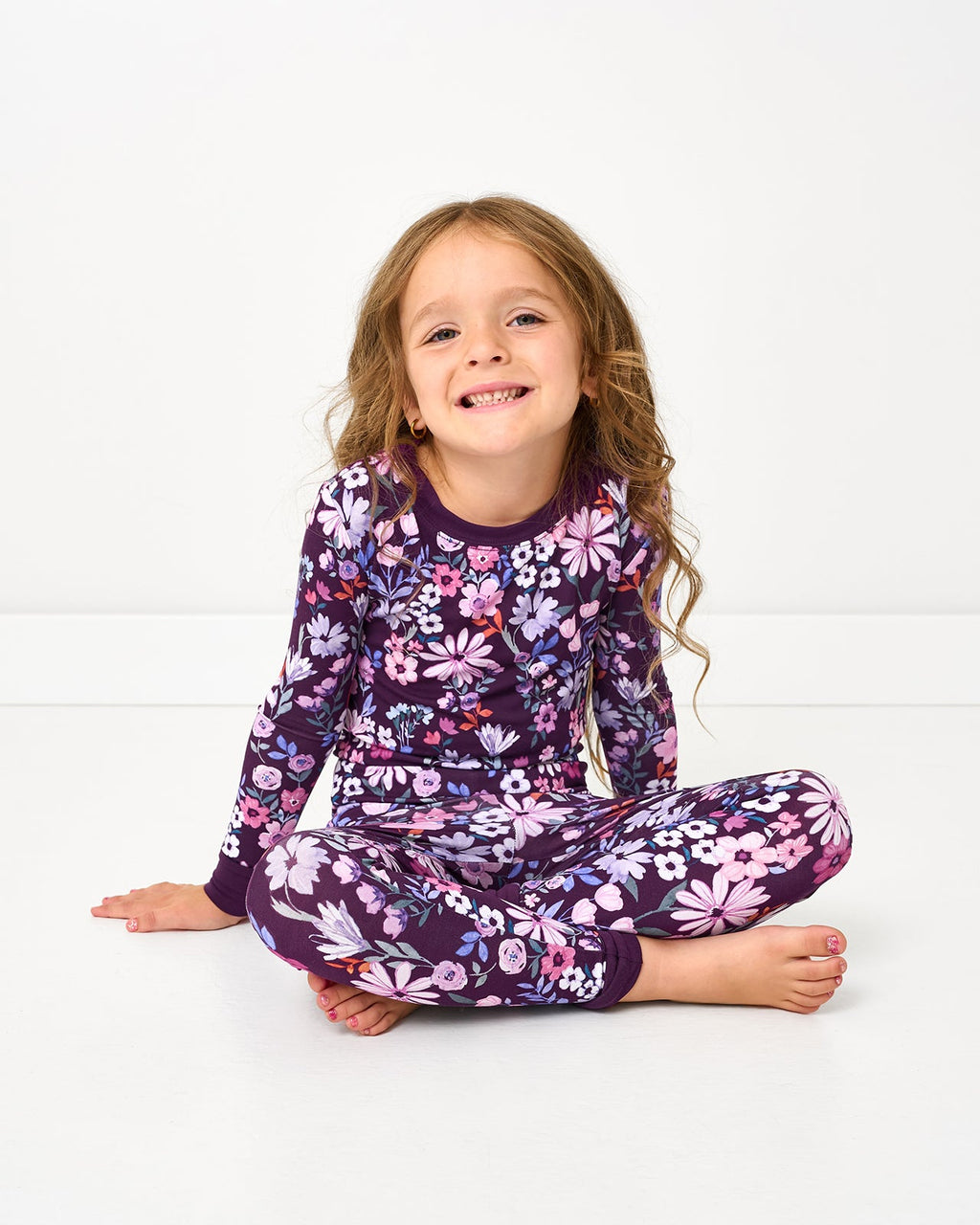 Violet Meadow Two-Piece Pajama Set