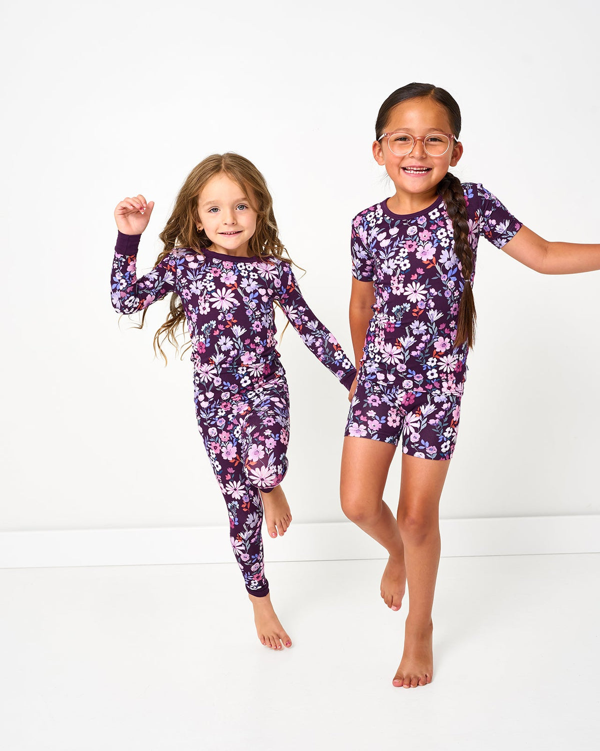 Violet Meadow Two-Piece Pajama Set