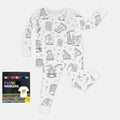 All Colorable Bamboo Two Piece Long Sleeve Pajama Set