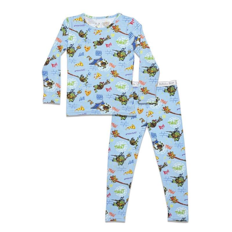 Long Sleeve Pajama Set - Teenage Mutant Ninja Turtles Pizza