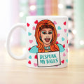Blu Hydrangea Valentines Mug