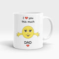Dad Valentine's Day Mug