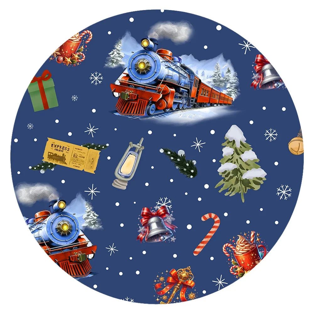 Christmas Snowy Train Adventure and Gift Kids Two-Piece Pajama Set