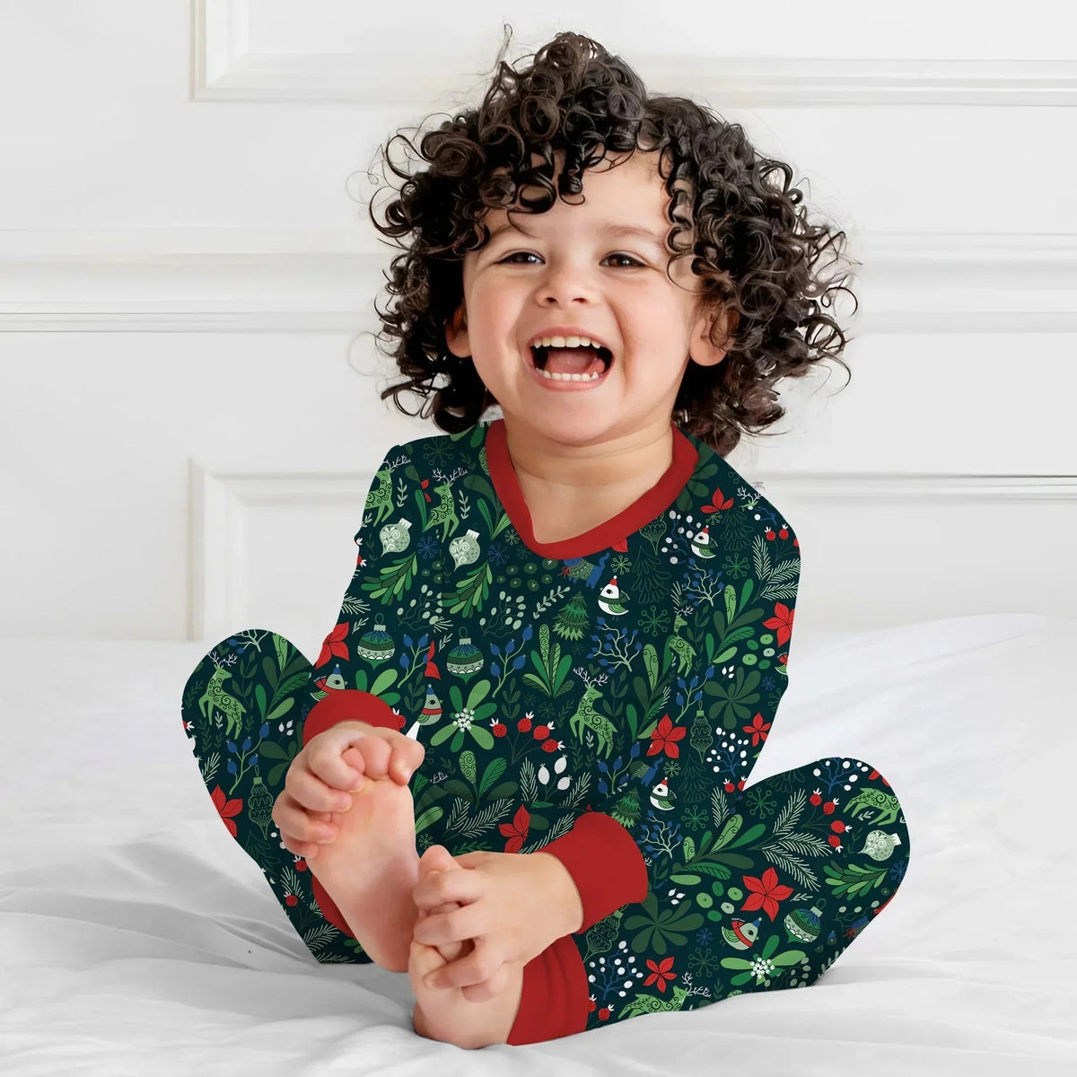 Garden of Joy Bamboo Two Piece Long Sleeve Pajama Set