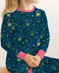 Firefly Lantern Night Bamboo Two Piece Long Sleeve Pajama Set