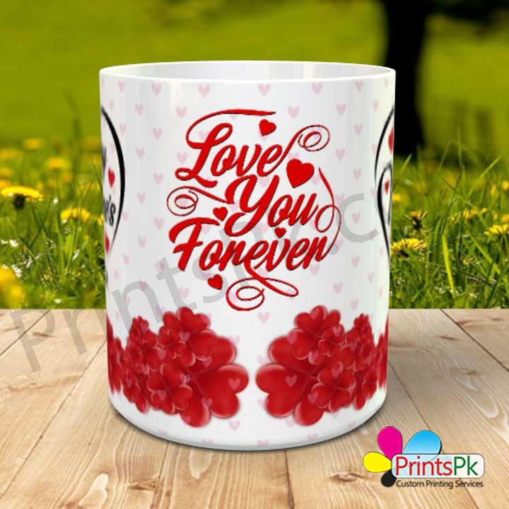 Happy Valentines Day Mug Love You Forever Best Gift for Valentine Day
