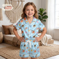 Finding Nemo Kids Pajama Set, Disney Ocean Sleepwear, Dory Toddler Short Sleeve PJs, Boys Girls Summer Satin Button Up Birthday Gift 2026
