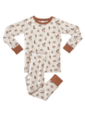 Long Sleeve Pajama Set - Yeehaw Cowboy