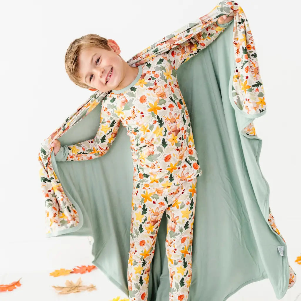 Woodland Jackalopes Pajama Set