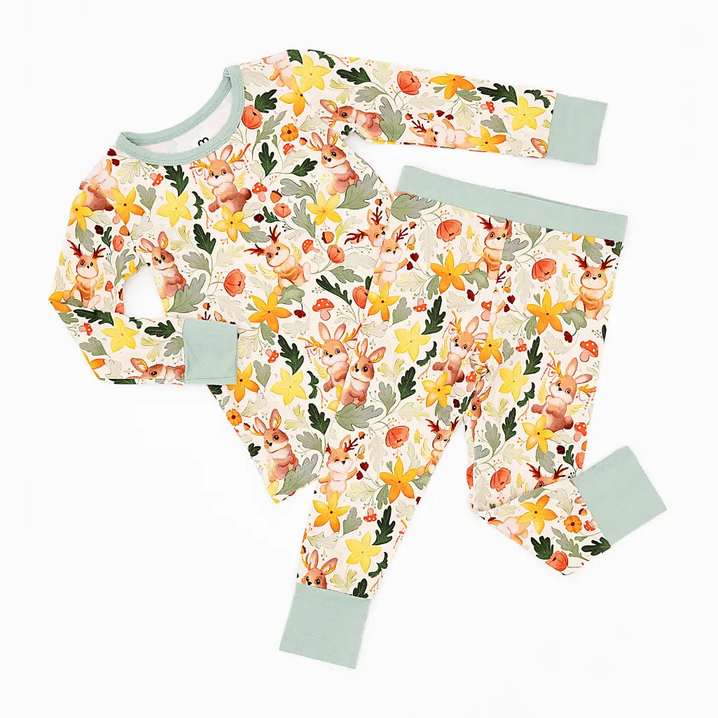 Woodland Jackalopes Pajama Set