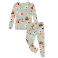 Long Sleeve Pajama Set - Aloe Fall Floral