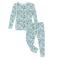 Long Sleeve Pajama Set - Fresh Air Campground Map