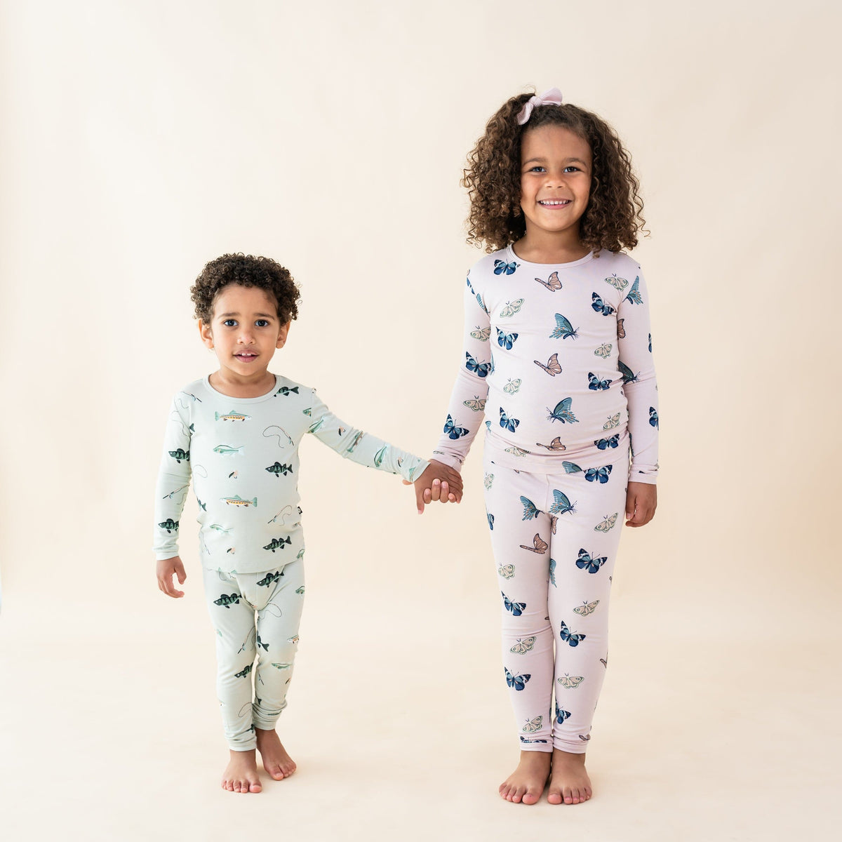 Long Sleeve Pajamas in Fishing