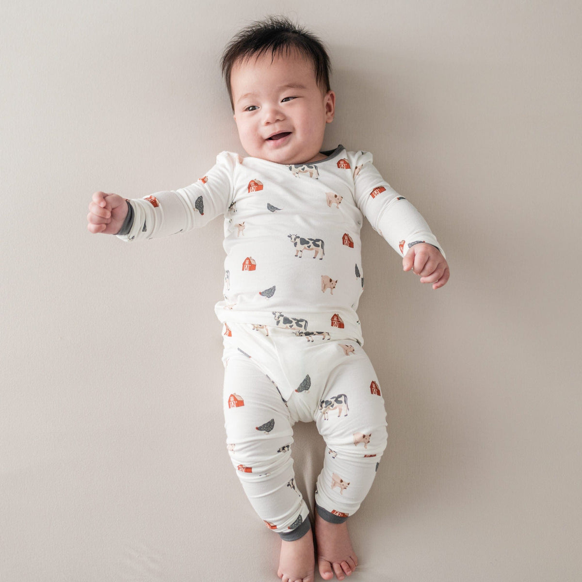 Toddler Pajama Set in Farm