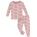 Long Sleeve Pajama Set - Baby Rose Fair Carousel