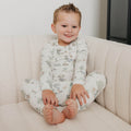 Long Sleeve Pajama Set - Hundred Acre Wood