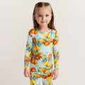 Long Sleeve Pajama Set - Lucia (Citrus)