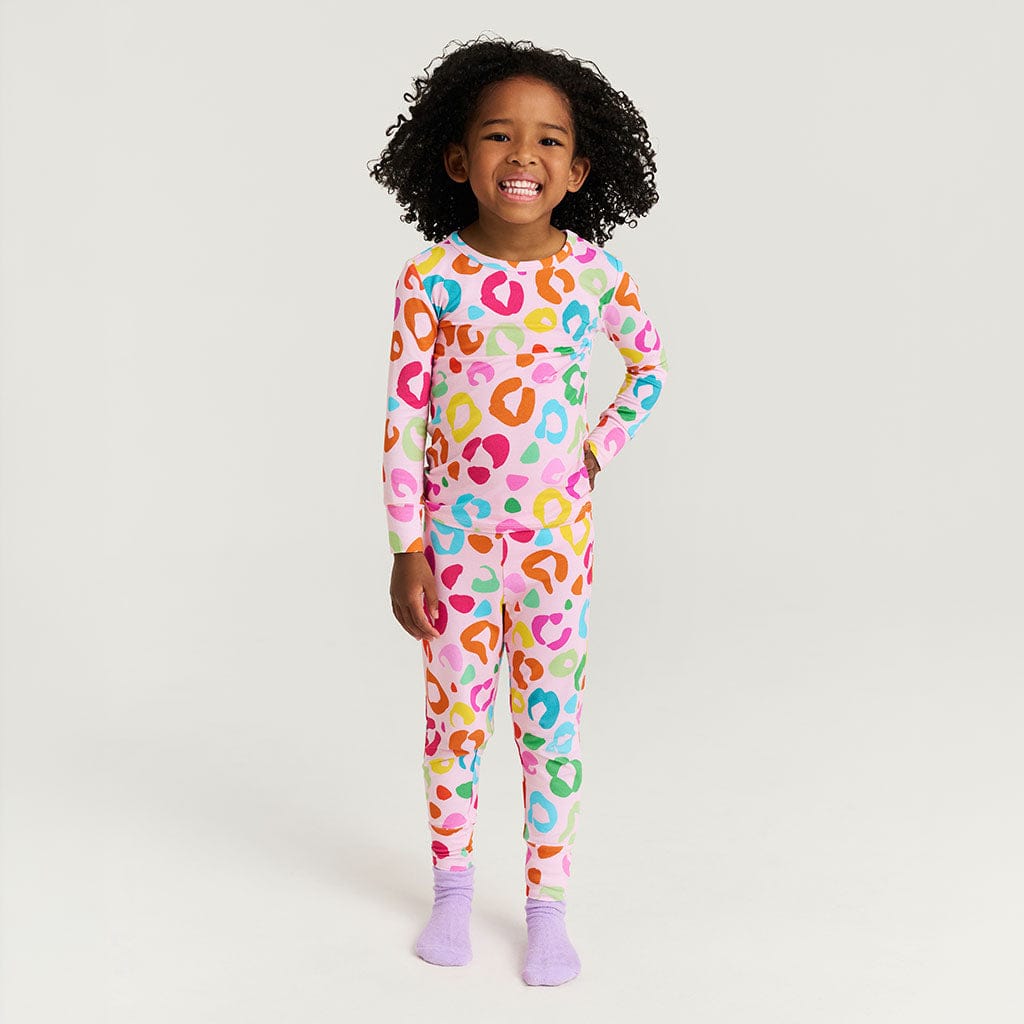 Long Sleeve Pajama Set - Luella (Leopard)