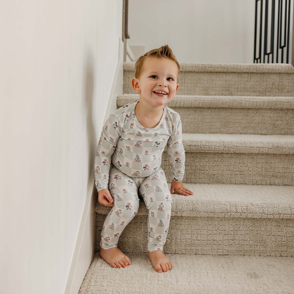 Long Sleeve Pajama Set - Mickey Mouse & Friends