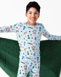 Long Sleeve Pajama Set - Minecraft Chicken Jockey