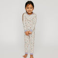 Long Sleeve Pajama Set - Minnie Mouse Bowquet