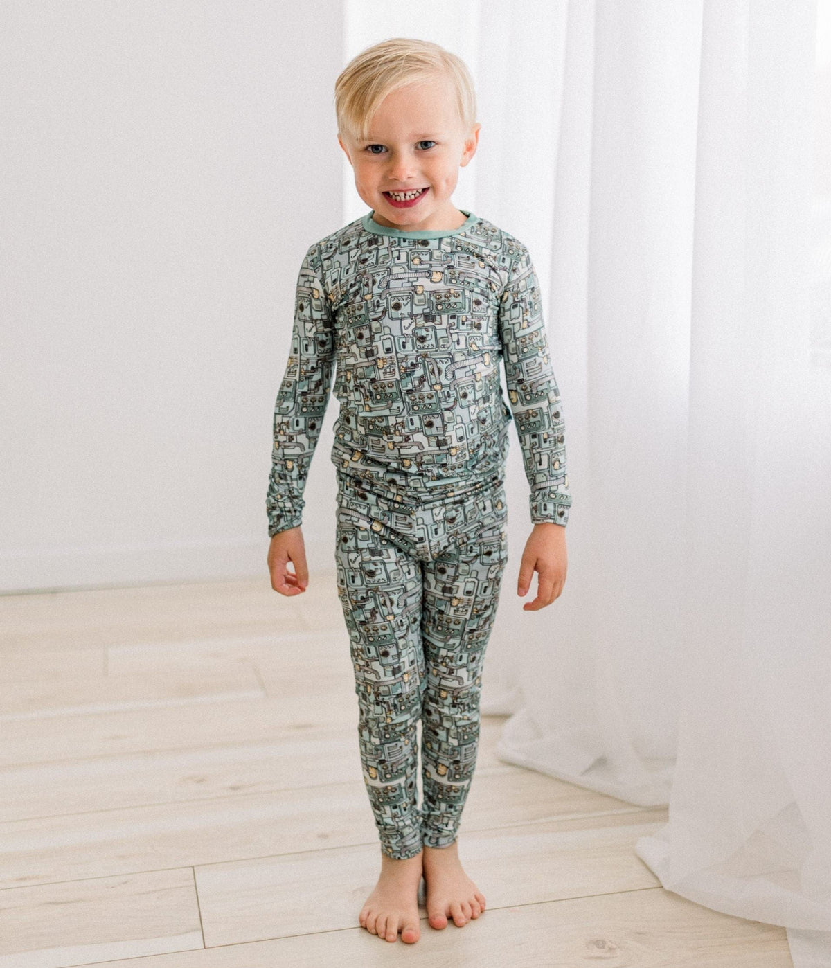 Long Sleeve Pajama Set - Spring Sky Tinkering